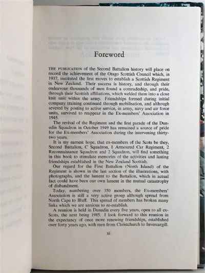 THE SECOND BATTALION, NEW ZEALAND SCOTTISH: A history