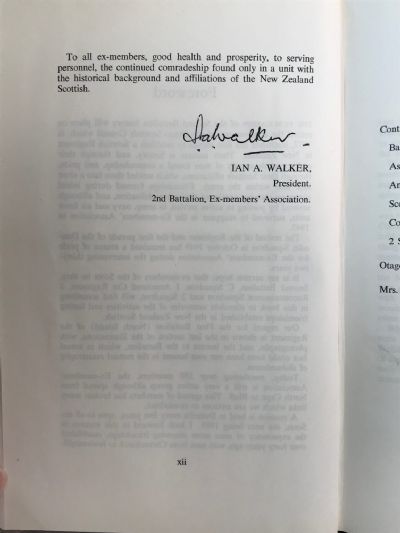 THE SECOND BATTALION, NEW ZEALAND SCOTTISH: A history