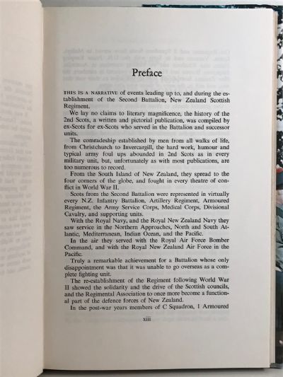 THE SECOND BATTALION, NEW ZEALAND SCOTTISH: A history