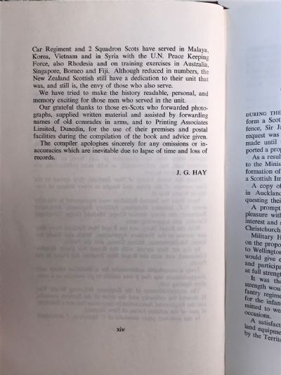 THE SECOND BATTALION, NEW ZEALAND SCOTTISH: A history