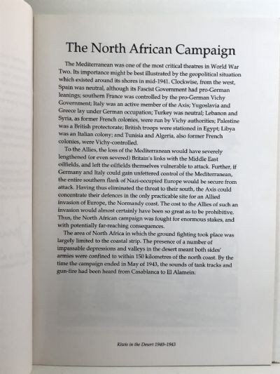 KIWIS IN THE DESERT: The North African Campaign 1940-1943