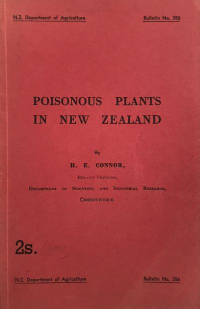 POISONOUS PLANTS IN NEW ZEALAND 