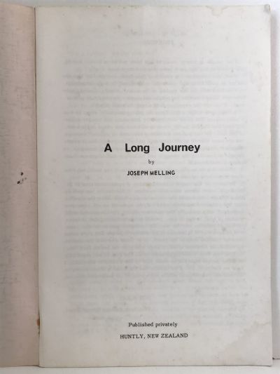 A LONG JOURNEY