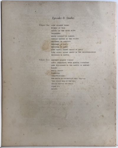 ESCAPES: New Zealand in the Second World War Official History