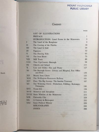 PALMERSTON NORTH: A Centennial History