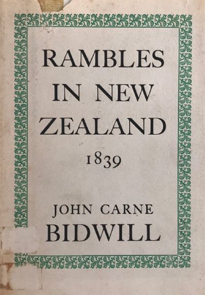 RAMBLES IN NEW ZEALAND 1839 