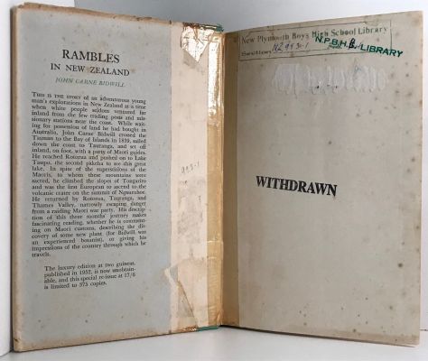 RAMBLES IN NEW ZEALAND 1839