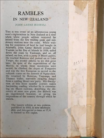 RAMBLES IN NEW ZEALAND 1839