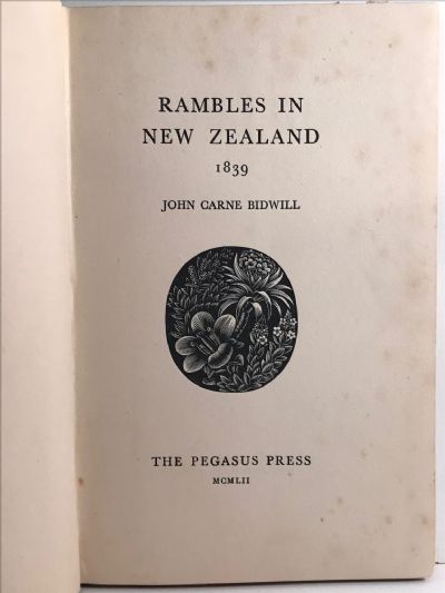 RAMBLES IN NEW ZEALAND 1839
