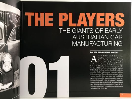 THE PASSION FOR MUSCLE CARS: The Australian Pursuit of Power 1950-1980