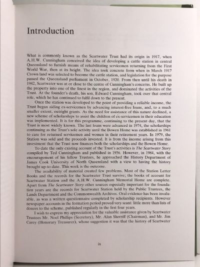 THE STORY OF SCARTWATER TRUST