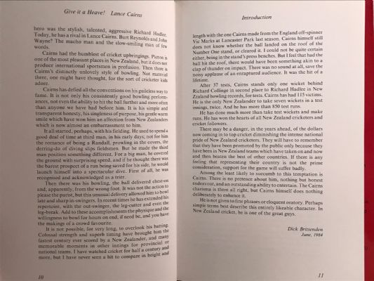 GIVE IT A HEAVE! An Autobiography