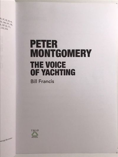 PETER MONTGOMERY: The Voice of yachting