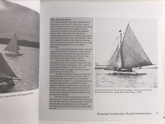 PONSONBY CRUISING CLUB: The First Hundred Years 1900 - 2000