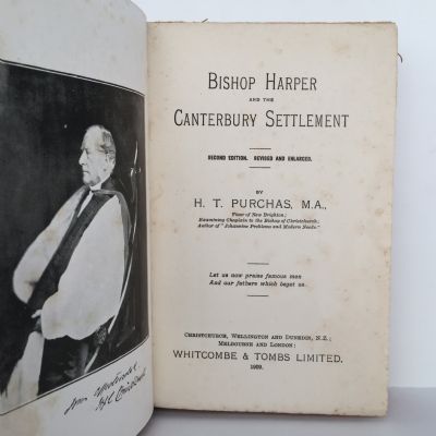 Bishop Harper and the Canterbury Settlement