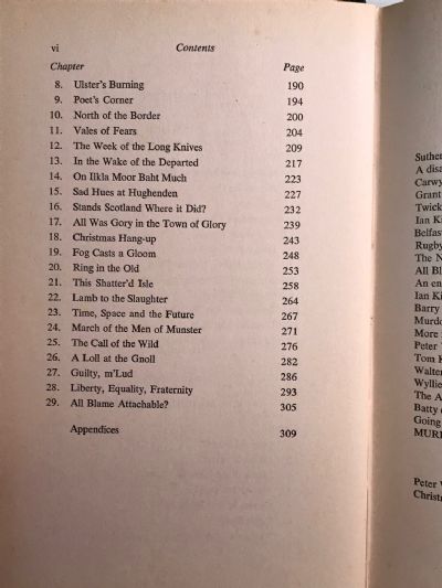 THEY MISSED THE BUS: Kirkpatrick's All Blacks of 1972/73