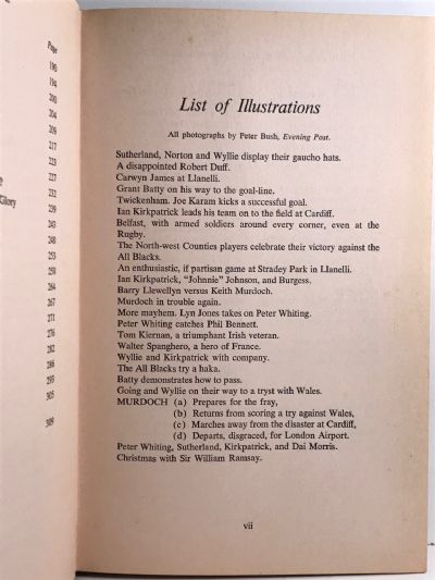 THEY MISSED THE BUS: Kirkpatrick's All Blacks of 1972/73
