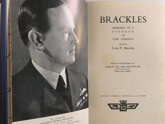 BRACKLES: Memoirs of A Pioneer of Civil Aviation