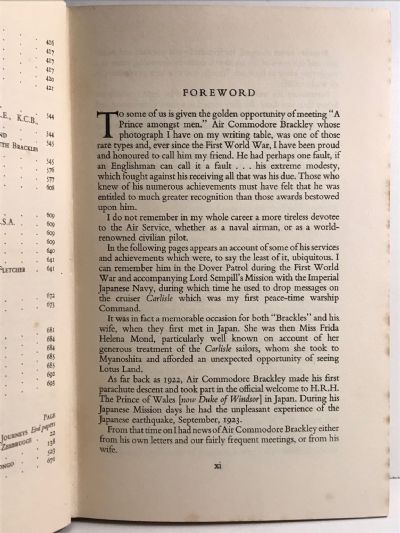 BRACKLES: Memoirs of A Pioneer of Civil Aviation