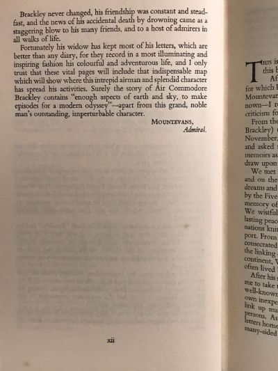 BRACKLES: Memoirs of A Pioneer of Civil Aviation