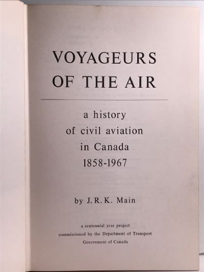 VOYAGEURS OF THE AIR