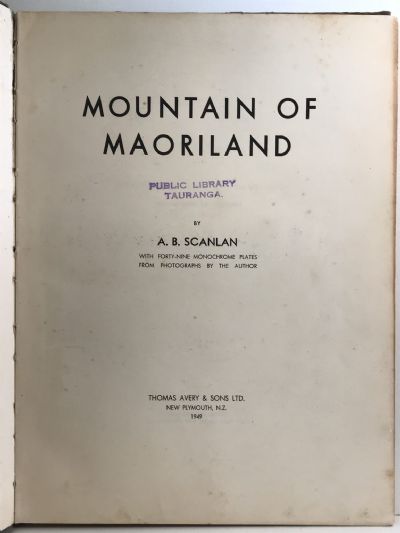 MOUNTAIN OF MAORILAND