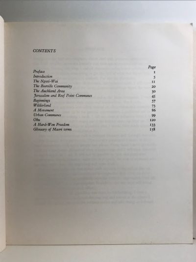 A HARD WON FREEDOM: Alternative Communities in New Zealand
