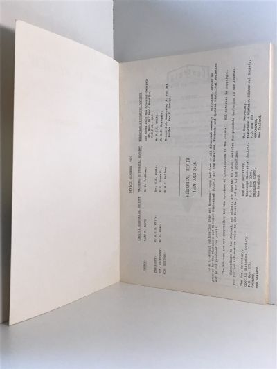 HISTORICAL REVIEW: Bay of Plenty Journal of History - Vol. 33, No. 2 - November 1985