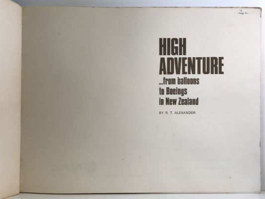 HIGH ADVENTURE: From Balloons to Boeings in New Zealand