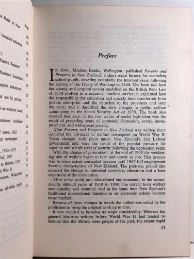 POVERTY AND PROGRESS in New Zealand