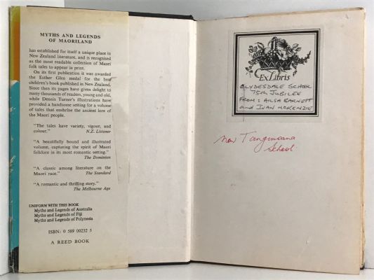 MYTHS AND LEGENDS OF MAORILAND