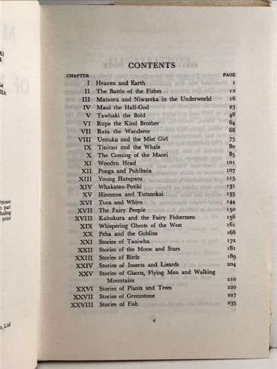 MYTHS AND LEGENDS OF MAORILAND