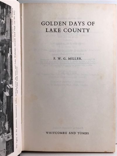 GOLDEN DAYS OF LAKE COUNTY