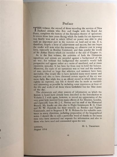 NEW ZEALANDERS WITH THE ROYAL AIR FORCE: Volume 2 -  European Theatre, January 1943 - May 1945
