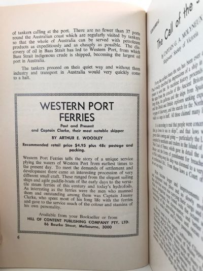 THE DOG WATCH by The Shiplovers' Society of Victoria No. 32, 1975