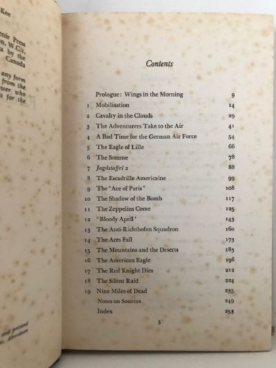 THE FRIENDLESS SKY: The Story of Air Combat In World War 1