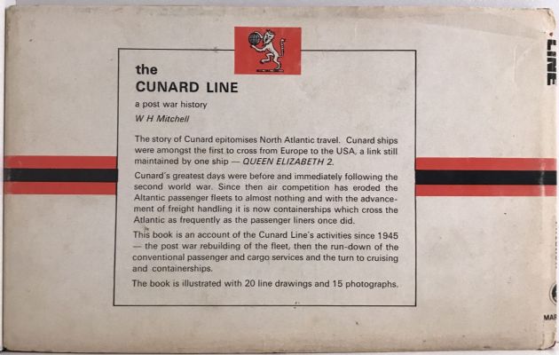 THE CUNARD LINE: A Post War History