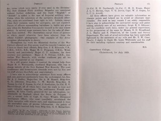 THE NEW ZEALAND DIVISION 1916-1919