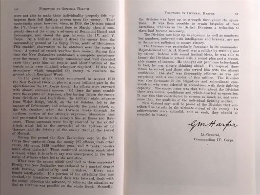 THE NEW ZEALAND DIVISION 1916-1919