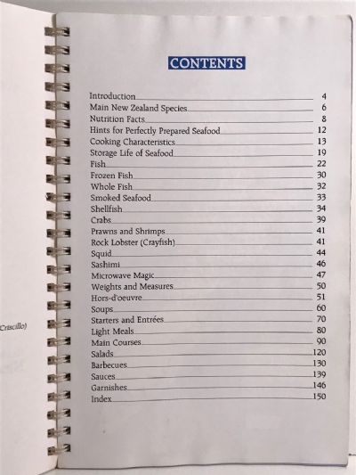 THE NEW ZEALAND FISH AND SHELLFISH COOKBOOK