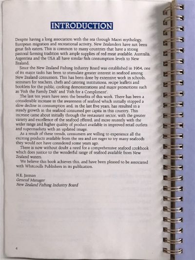THE NEW ZEALAND FISH AND SHELLFISH COOKBOOK