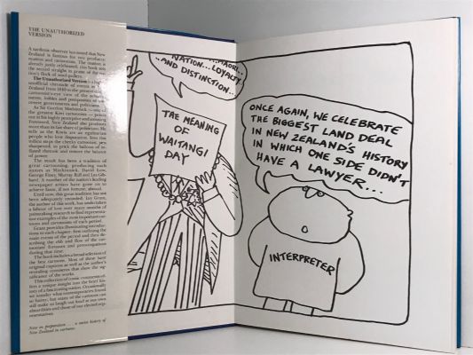 THE UNAUTHORIZED VERSION: A Cartoon History of New Zealand