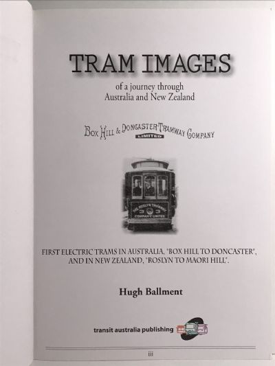 TRAM IMAGES of a Journey Through Australia and New Zealand