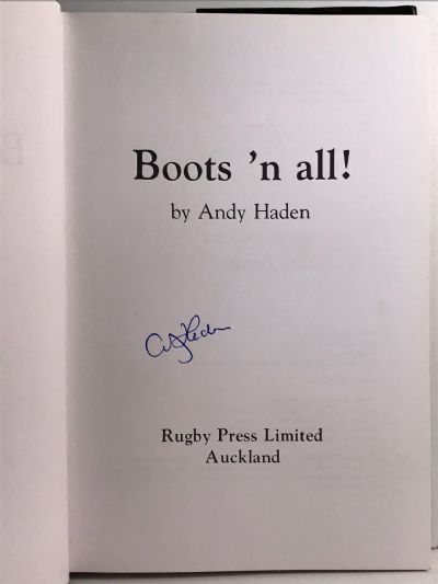 BOOTS'N ALL !