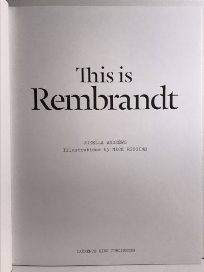 THIS IS REMBRANDT