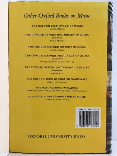 THE OXFORD COMPANIAN TO MUSIC: Tenth Edition