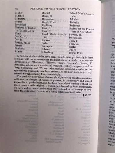 THE OXFORD COMPANIAN TO MUSIC: Tenth Edition