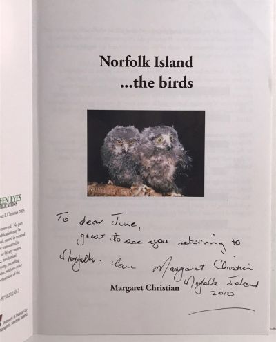 NORFOLK ISLAND...the birds