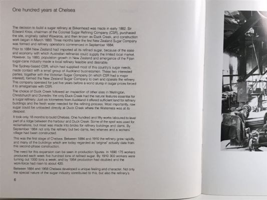 THE CHELSEA PROJECT: New Zealand Sugar Centenary 1984