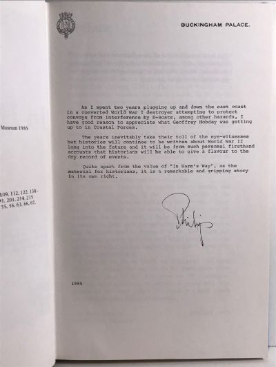 IN HARM'S WAY: A RNVR Officer at War 1940-44